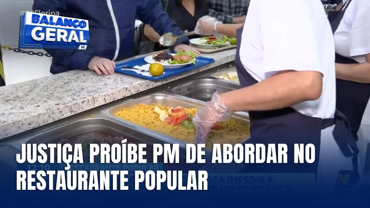 Justiça determina proibição de abordagens da PM no Restaurante Popular