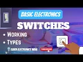 Switches its Types SPST DPDT Push Button DIP Relay Basic Electronics
