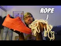 HOW TO PUT ROPE LACES ON AF1 S THE CORRECT WAY TUTORIAL