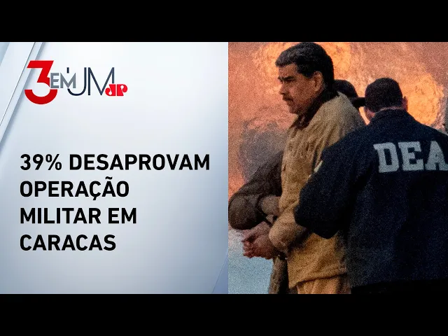 46% dos brasileiros aprovam ação dos EUA na Venezuela, segundo Genial/Quaest