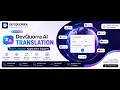 AI-Powered Translation in DevQuorra Multi-Language Support Real-Time Translation