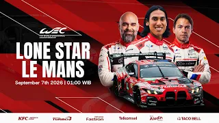 🔴[ LIVE ] FIA WEC 2026 | LONE STAR LE MANS