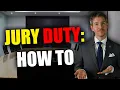 How to serve on a Jury Lawyer s secrets for Jurors