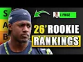 Updated Dynasty Rookie Rankings Tierlist Superflex