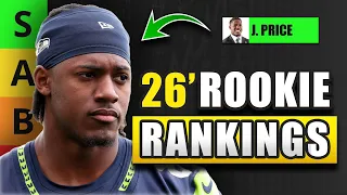 Updated Dynasty Rookie Rankings Tierlist Superflex