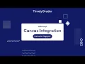 Canvas Integration Walkthrough
