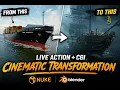 From Ordinary to Cinematic Complete Live Action CG VFX Breakdown Blender Nuke