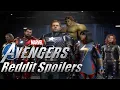 New Content and Characters Avengers Reddit Spoilers