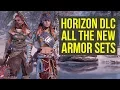 Download Lagu Horizon Zero Dawn DLC ALL THE BEST ARMOR SETS (Horizon Zero Dawn Frozen Wilds Armor - Horizon DLC)
