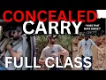 Full Concealed Carry Class