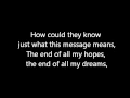 No milk today Lyrics