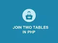 JOIN TWO TABLES IN PROGRAMMING POT