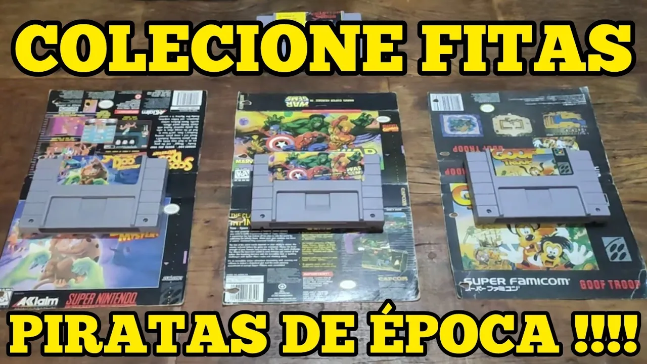 COLECIONE FITAS PIRATAS !!!!