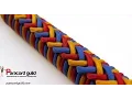 3 strand ringbolt hitching