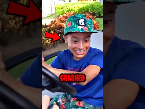 King Ferran Crashed A Car To Prank His Mom!