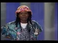 Whoopi Goldberg honors Jackie Moms Mabley during the 1987 American Comedy Awards