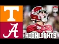 Tennessee Volunteers vs Alabama Crimson Tide Full Game Highlights ESPN CFB
