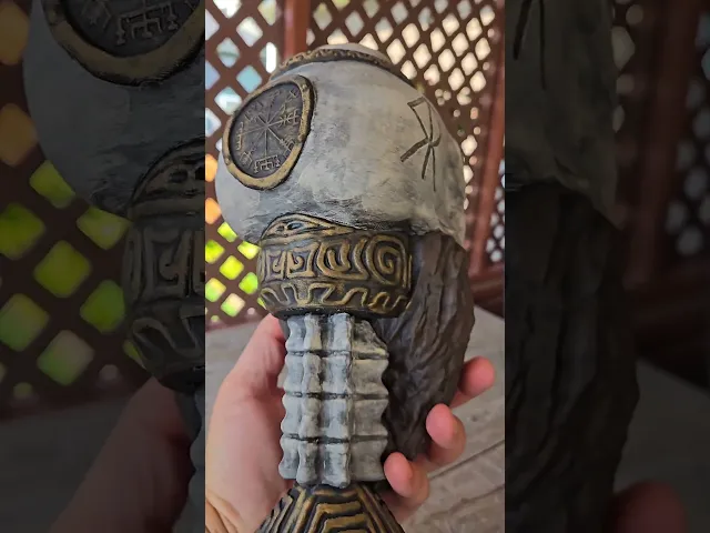 Viking Skull Chalice Can Koozie video thumbnail