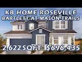 KB Home Roseville CA Bartlett at Mason Trails 2622 sqft 696 435 Sacramento Real Estate