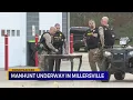 Manhunt underway in Millersville