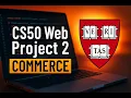 CS50 Web Project 2 - Commerce Overview