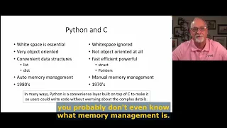 Python vs C C Programming for Everybody