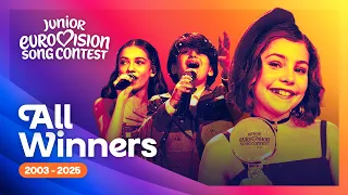 All 23 Junior Eurovision Winners from 2003 - 2025