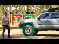 The BEST Tire Size for 3rd Gen Tacomas - How I Fit Bigger Tires w NO RUBBING