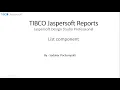 035 BI - Jaspersoft Reports List Component in Jaspersoft Design Studio