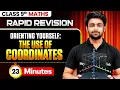 Orienting Yourself The Use Of Coordinates RAPID REVISION Class 9th Uday Sir