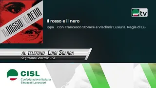 Luigi Sbarra ospite della trasmissione RaiRadio1 Il rosso e il nero