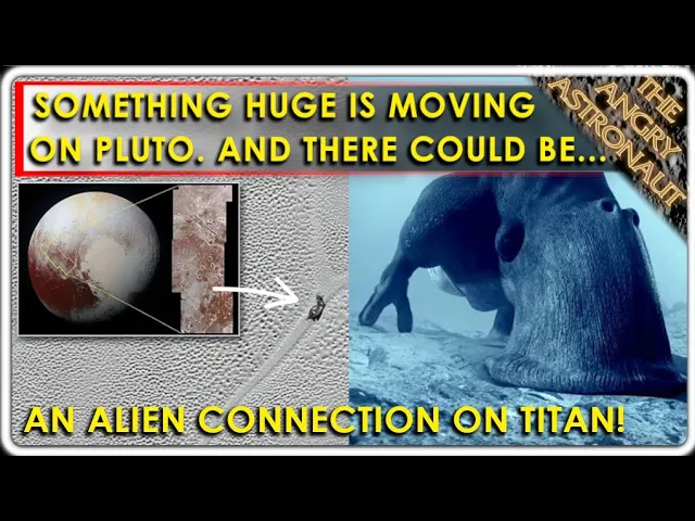 A Monster Story from Deep Space.  Something huge and alien is moving on Pluto!