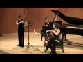 Lagu Elgar, Salut d'Amour op. 12 for violin, cello and piano