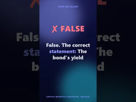 True or False? Corp Bonds Quiz 🧠 #shorts