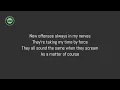 Magazine - Shot By Both Sides (Lyrics)