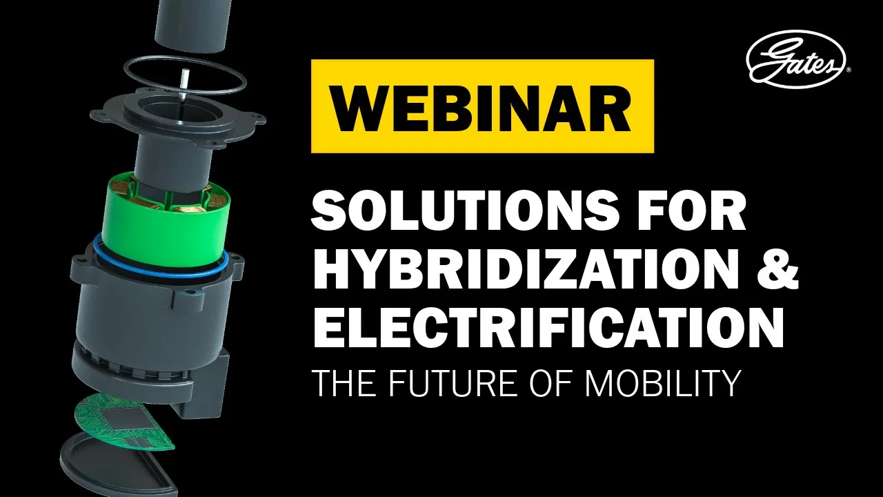 Webinar: The Future of Hybrid Electric Vehicle Tech - Solutions for Hybridization & Electrification