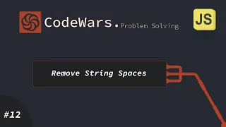 CodeWars JavaScript Remove String Spaces - arabic