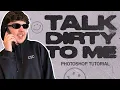 How To Create Distressed Ink Bleed Text Effect in Photoshop