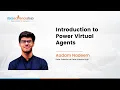 Introduction to Power Virtual Agents Power Virtual Agents Chatbot Tutorial