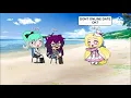 Gacha Life Lesbian Sex 18 Threesome at da beach