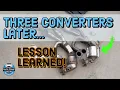 Subaru Outback P0420 Again Big Lesson Learned Quick Diag and How to Replace the Converter