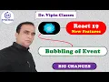 Bubbling of Event Bubbling in React 19 Hindi - 19 Bubbling of Event Dr Vipin Classess