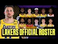 Download Lagu LA Lakers OFFICIAL ROSTER! May Center na! Tanggal na si Bronny James!