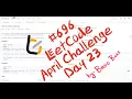 LeetCode April Challenge DAY 23 696 Count Binary Substrings C ENGLISH BASIC BOSS