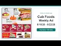 Cub Foods Weekly Ad 26 - 26 Best Deals