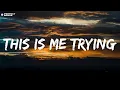 Taylor Swift - this is me trying (Lyrics)