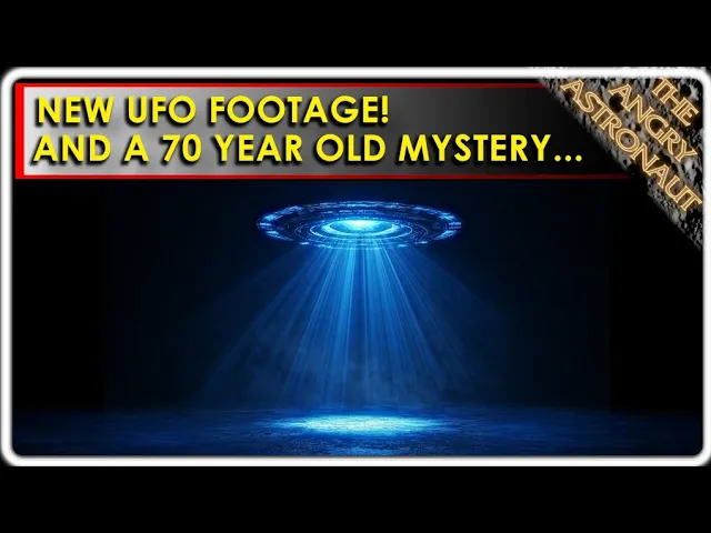 New INCREDIBLE UFO footage solves a 70 year old mystery?