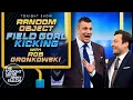 Random Object Field Goal Kicking Contest with Rob Gronkowski The Tonight Show