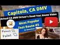 ACTUAL TEST ROUTE Capitola - Santa Cruz CA DMV Route CA Behind The Wheel Course