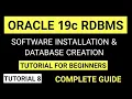 Oracle 19c RAC database software Installation and database creation using DBCA on Linux step by step